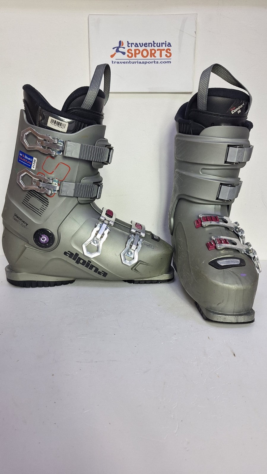 Chaussures de ski Alpina DSS RTL (EU 44 1/3 ; UK 10 ; Mondo 285) Sport Hiver Neige Plein air