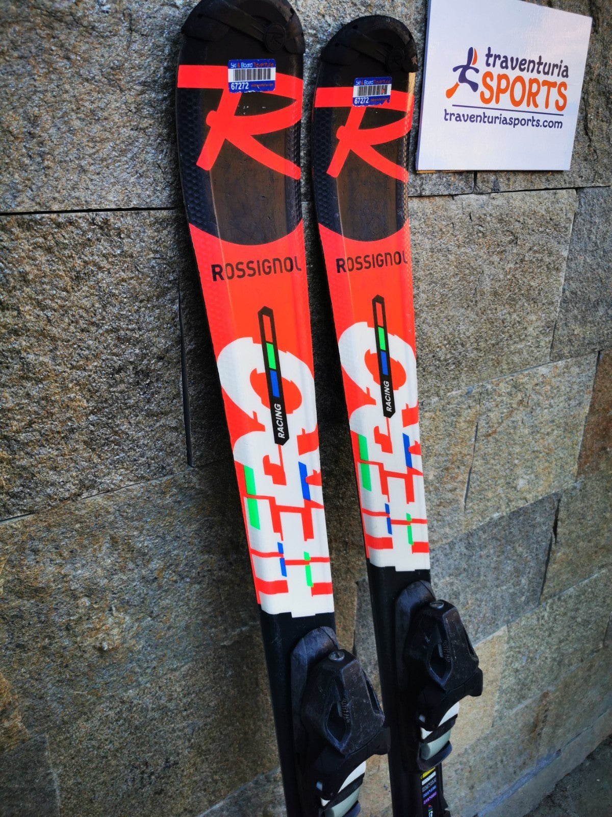 Rossignol HERO J MultiEvent  130cm  Ski + Tyrolia SP 7.5 Bindings  Winter Sport