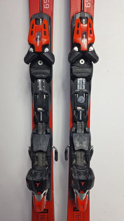 Atomic Redster S9 165 cm Skis + Atomic 12 Bindings Winter Fun Snow