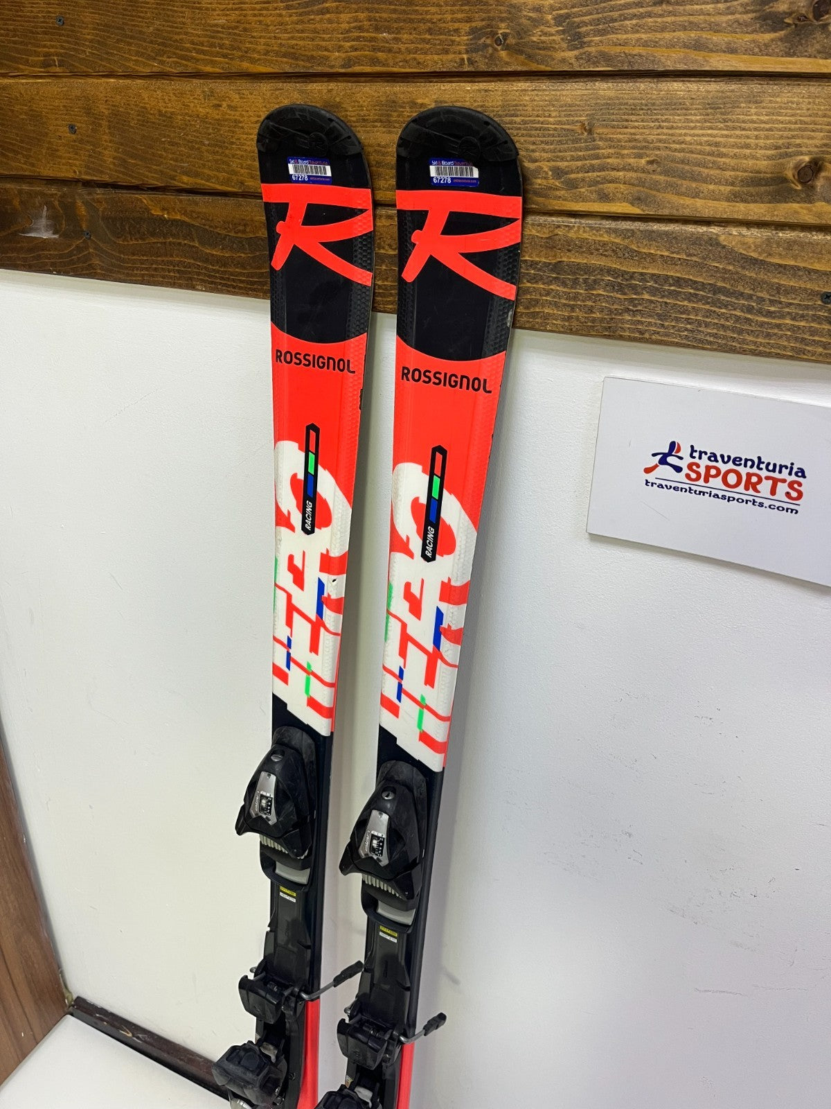 Ski Rossignol Hero J 150 cm + fixations Elan ESP 7.5 Plaisir hivernal Sports de neige