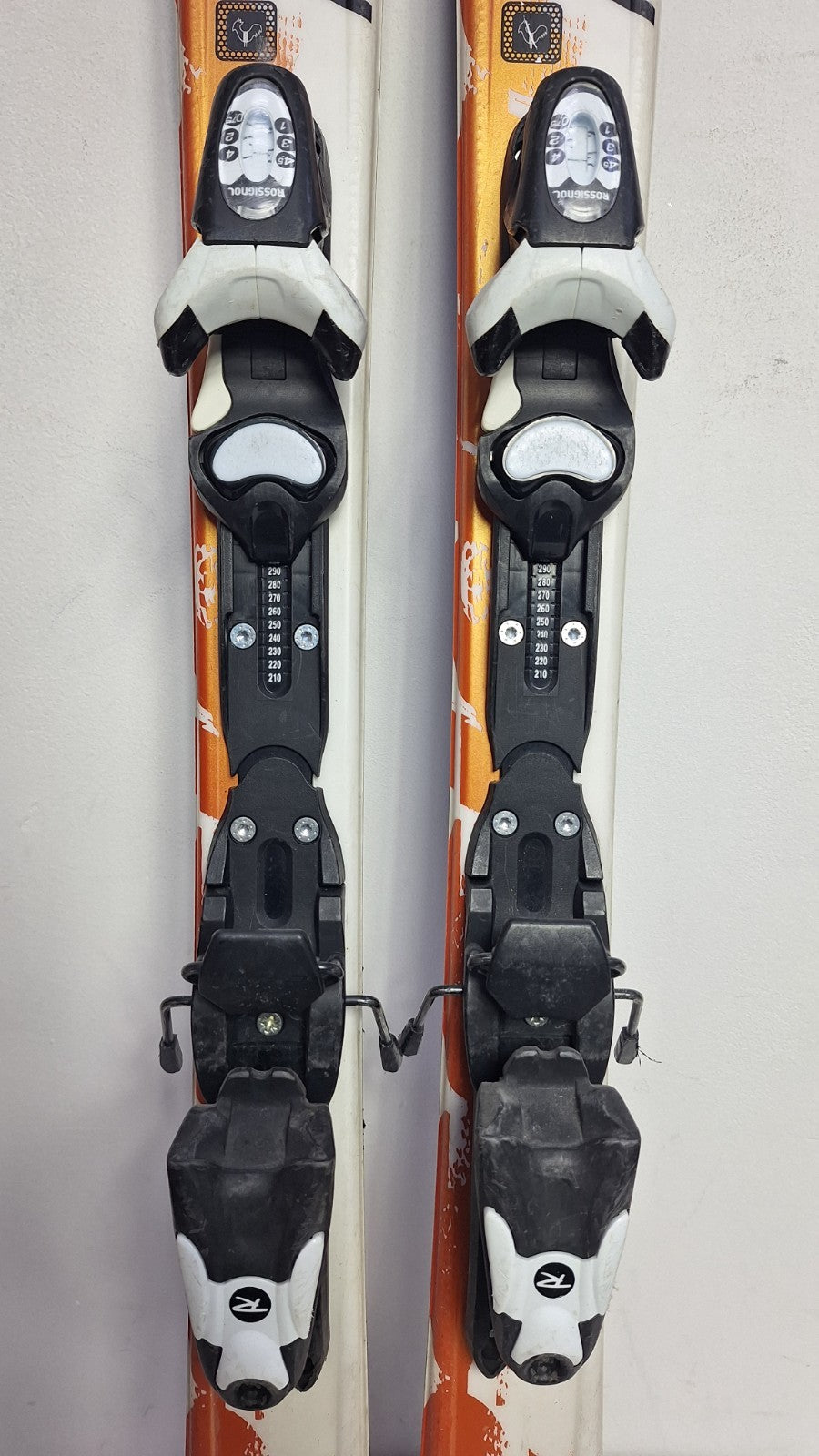 Rossignol Radical 120 cm Ski + Rossignol 4.5 Bindungen Wintersport Schnee
