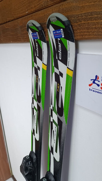 Elan Exar Pro 140 cm Ski + Fixations Elan 7.5 Sport Neige Hiver Plaisir