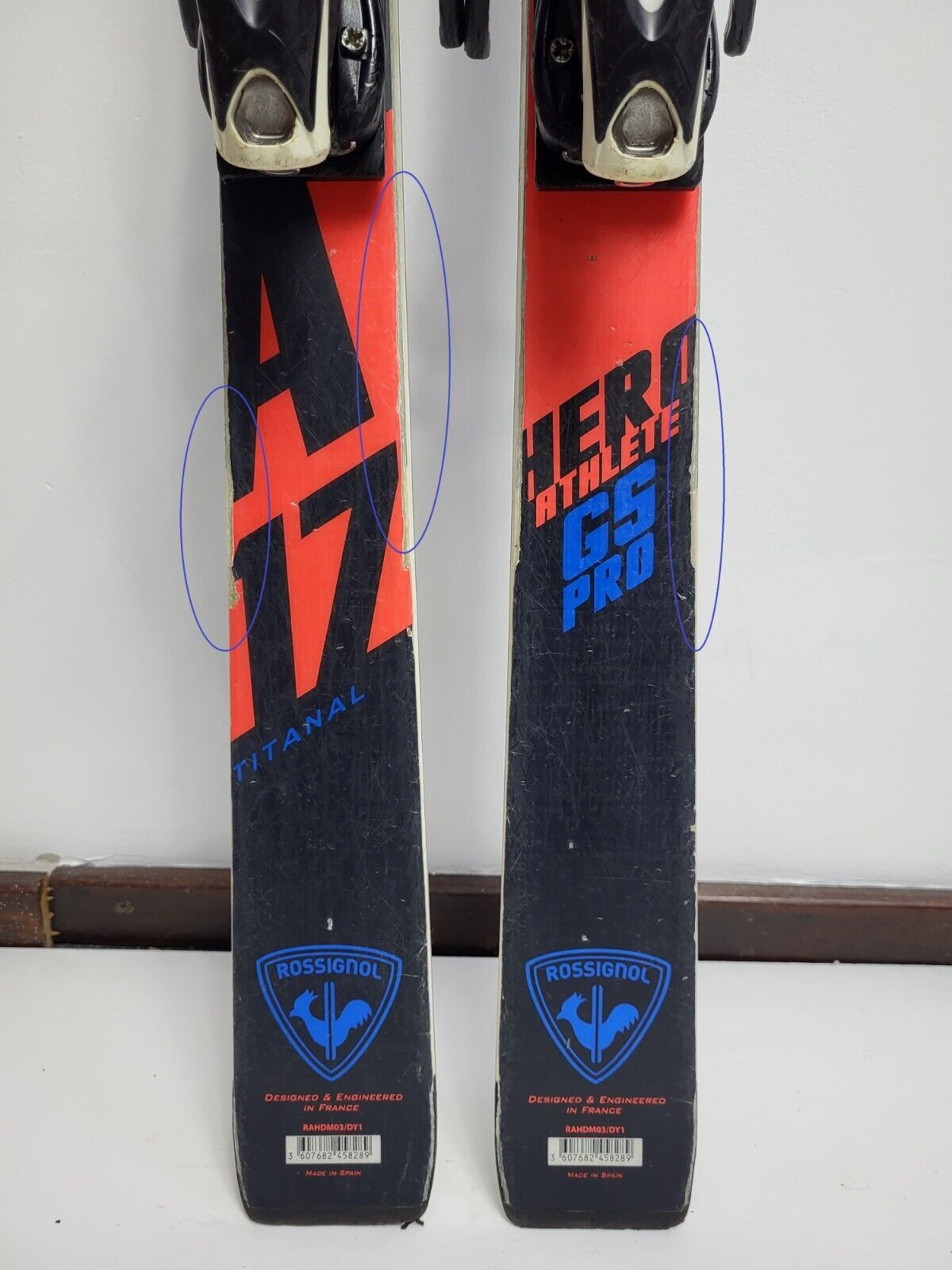 Rossignol Hero Athlete GS Pro 151 cm Ski + Look 10 Bindings Winter Fun Snow