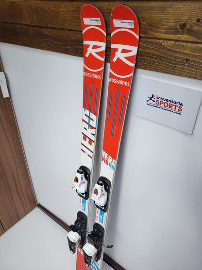 Ski Rossignol Hero FIS GS Pro 151 cm + fixations Look 10 Plaisir hivernal Neige