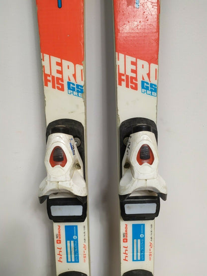 Sci Rossignol Hero FIS GS Pro 144 cm + attacchi Look NX 10 Winter Fun Snow CBS
