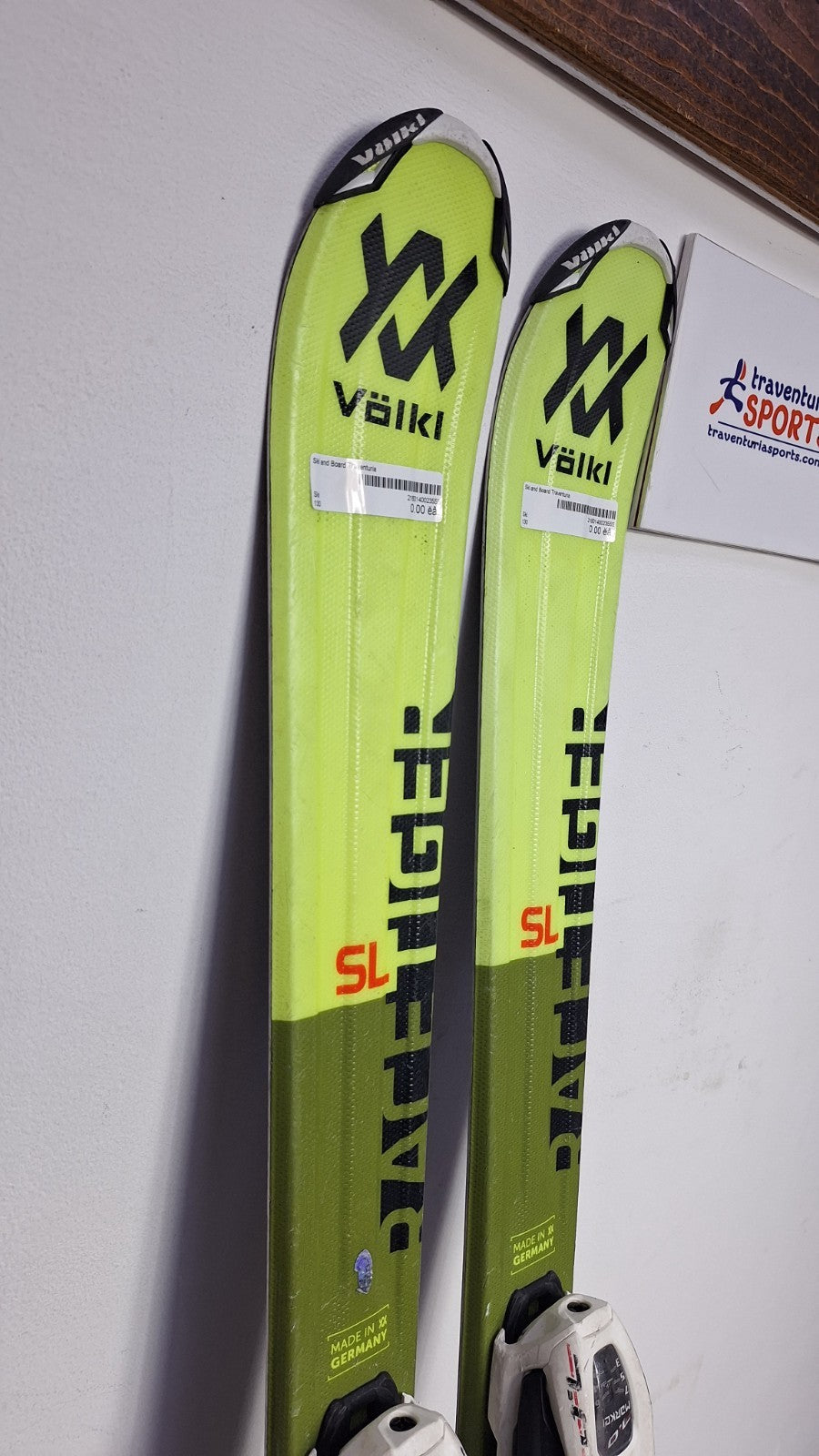 Völkl Racetiger 11 SL 130 cm Ski + Marker 7 Bindung Wintersport Schneespaß