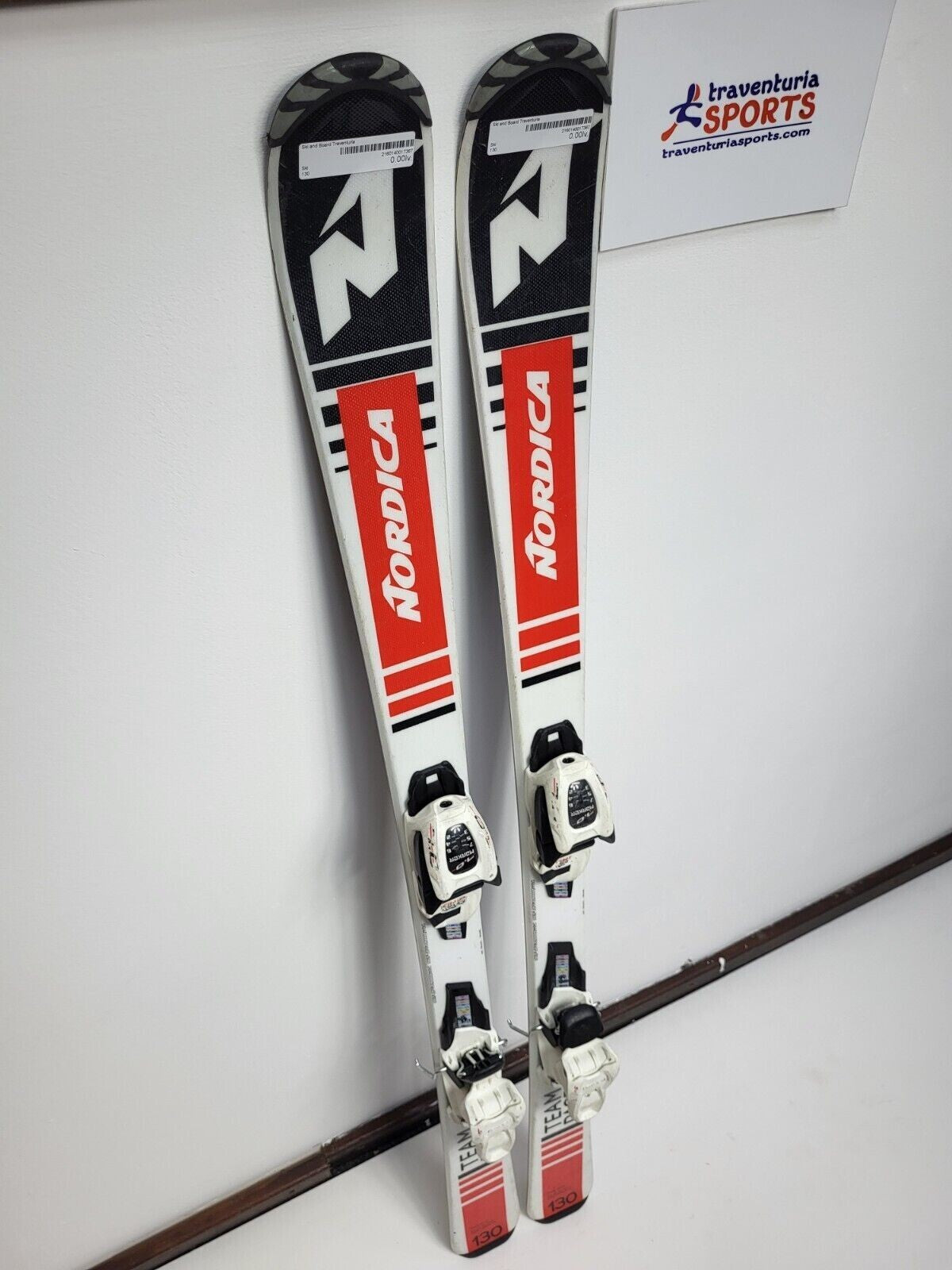 Ski Nordica Team Race 130 cm + fixations Marker 7 Sport d'hiver Plaisir