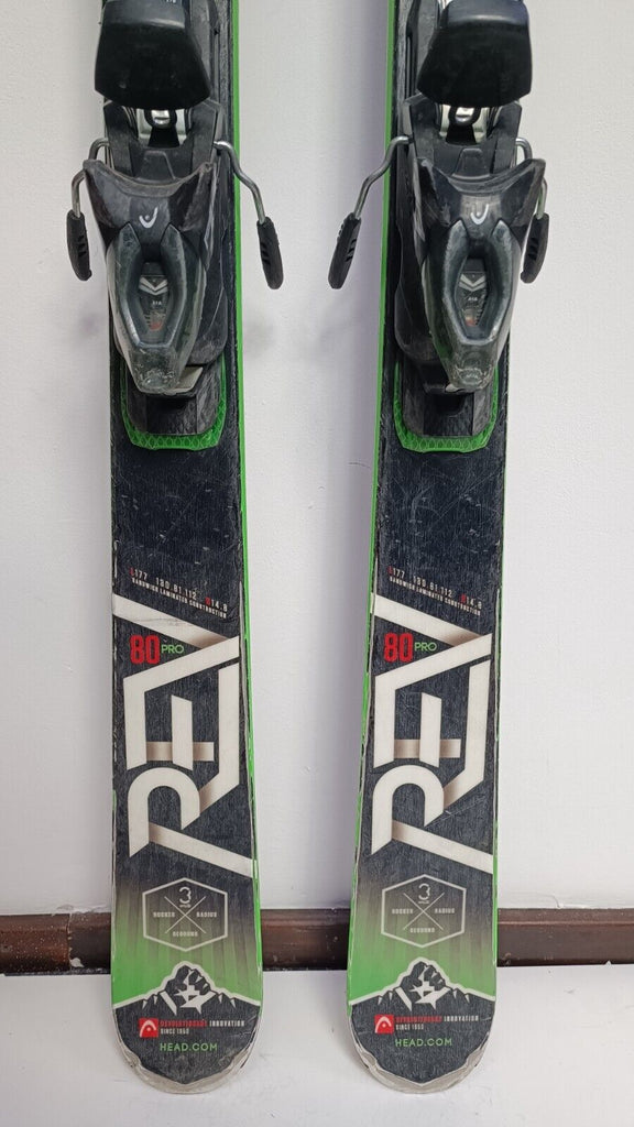HEAD REV 80 Pro 177cm Ski + HEAD 11 Bindings Winter Sport
