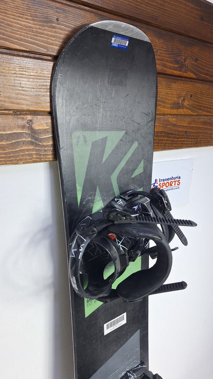 Snowboard K2 Rental 130 cm + fixations HEAD Rental taille M Aventure Hiver