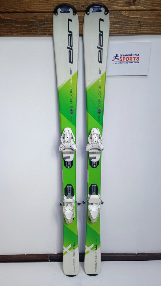 Sci Elan Explore X 144 cm + attacchi Tyrolia 9 Divertimento invernale