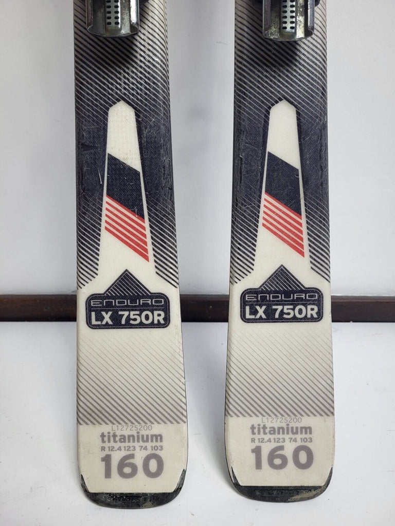 salomon enduro lx 750r skis Salomon Enduro LX 160cm Ski + Salomon 10 Bindings Winter Sport – Traventuria Sports