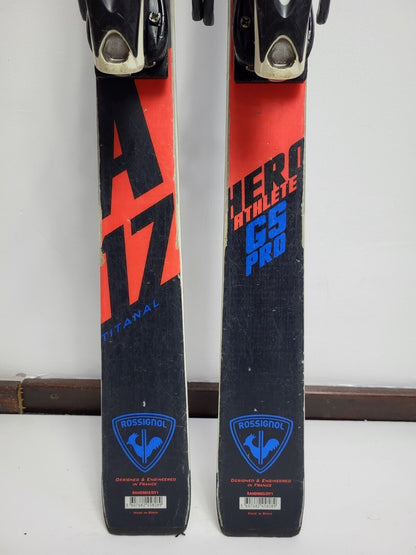 Rossignol Hero Athlete GS Pro 151 cm Ski + Look 10 Bindings Winter Fun Snow