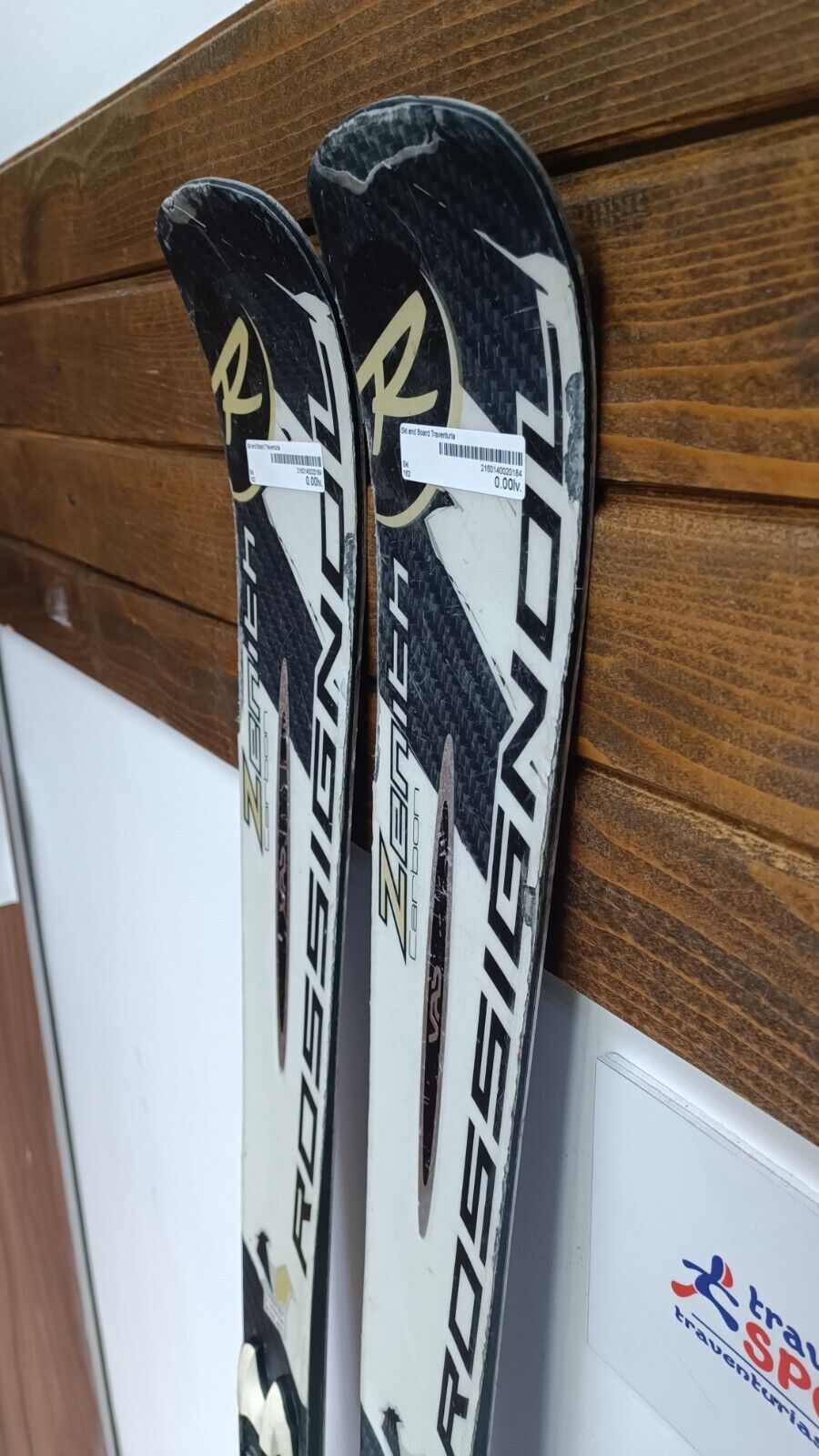 Rossignol Zenith 76 162 cm Ski + Rossignol 12 Bindungen Wintersport-Spaß-Ski