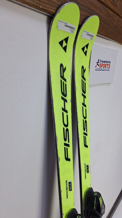 Sci Fischer RC4 GS 138cm + attacchi Fischer Z9 Sport invernali