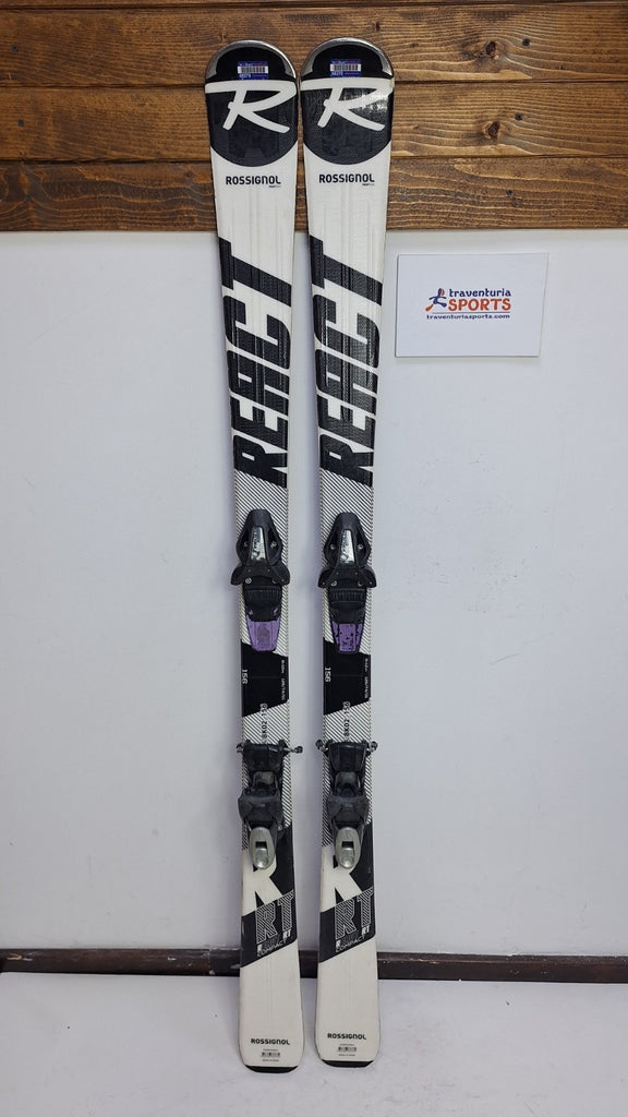 Rossignol REACT RT 156 cm Ski + Tyrolia BYS 10 Bindings Winter Fun Snow Sport
