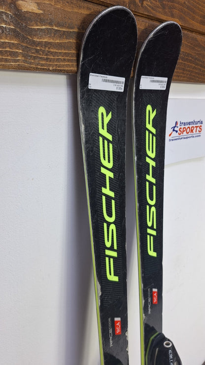Sci Fischer RC4 GS 143cm + attacchi Salomon 10 Sport Invernali