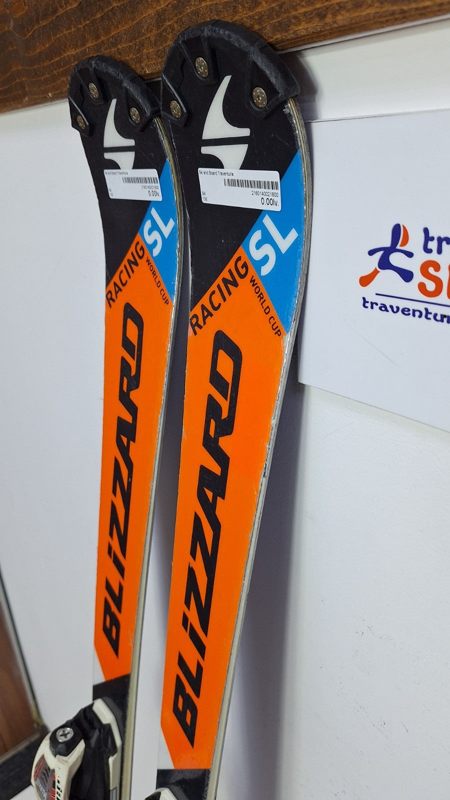 Sci Blizzard Racing WC SL 136 cm + attacchi Marker 10 Winter Fun Sport Snow