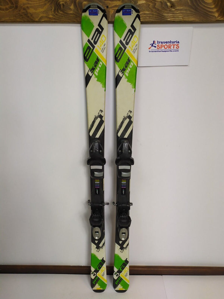 Elan Exar Pro 140 cm Ski + Elan SP 7.5 Bindungen Sport Schnee Winterspaß