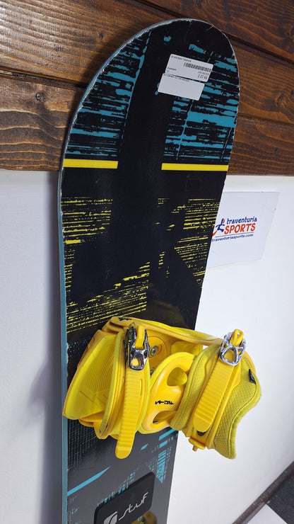 Stuff Element 152 cm Snowboard + Stuff L Bindings Winter Sport Fun Snow