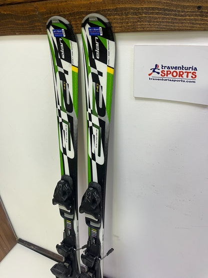 Sci Elan Exar Pro 140 cm + attacchi Elan ESP 7.5 Sport Neve Inverno Divertimento Avventura