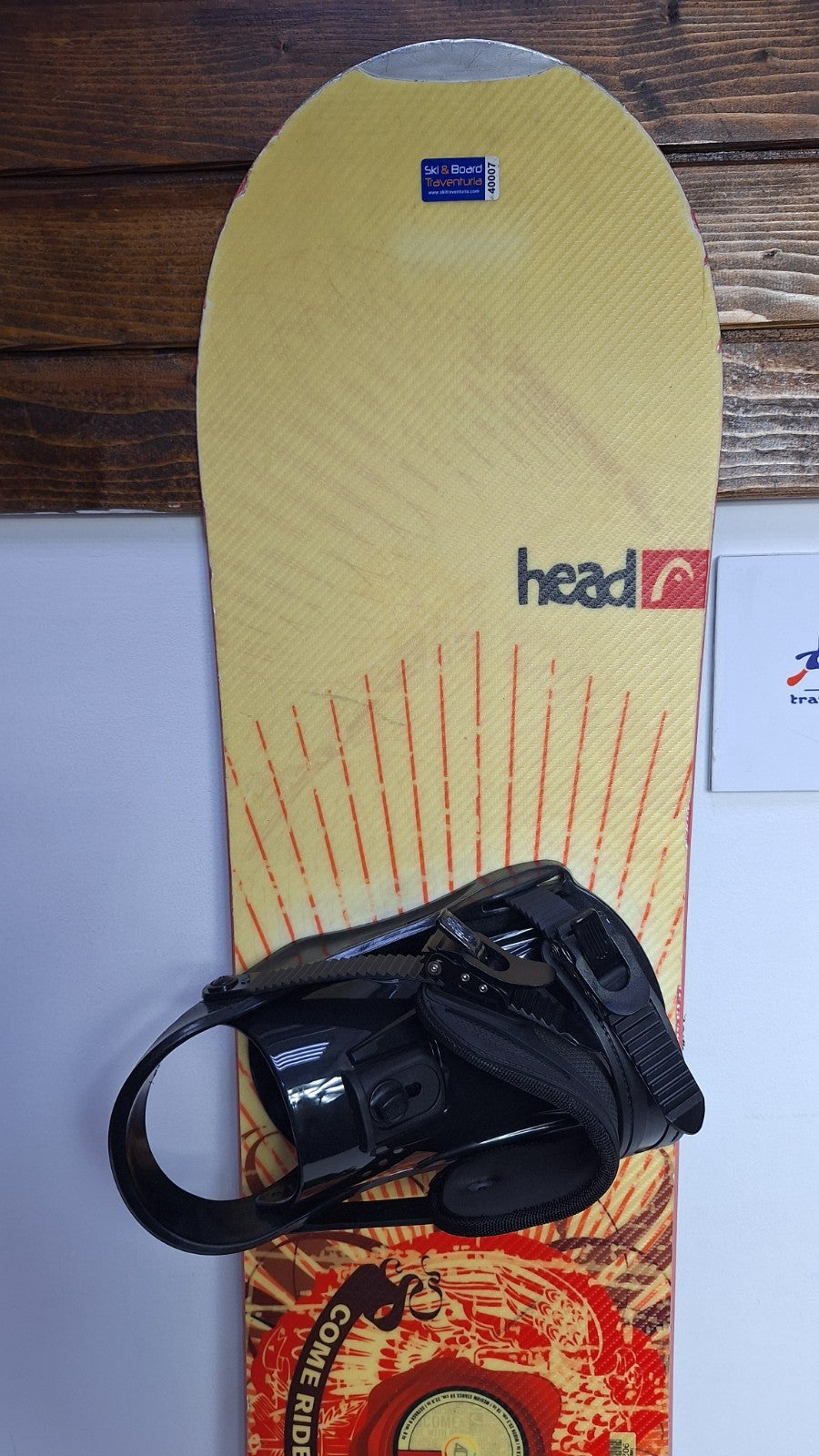 HEAD Rocka 4D 159 cm Snowboard + Brand New Talerun M Bindings Winter Sport Fun