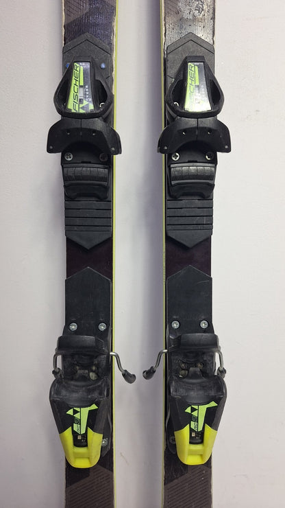 Fischer RC4 World Cup GS 150cm Skis + Fischer 9 Bindings Winter Fun Snow