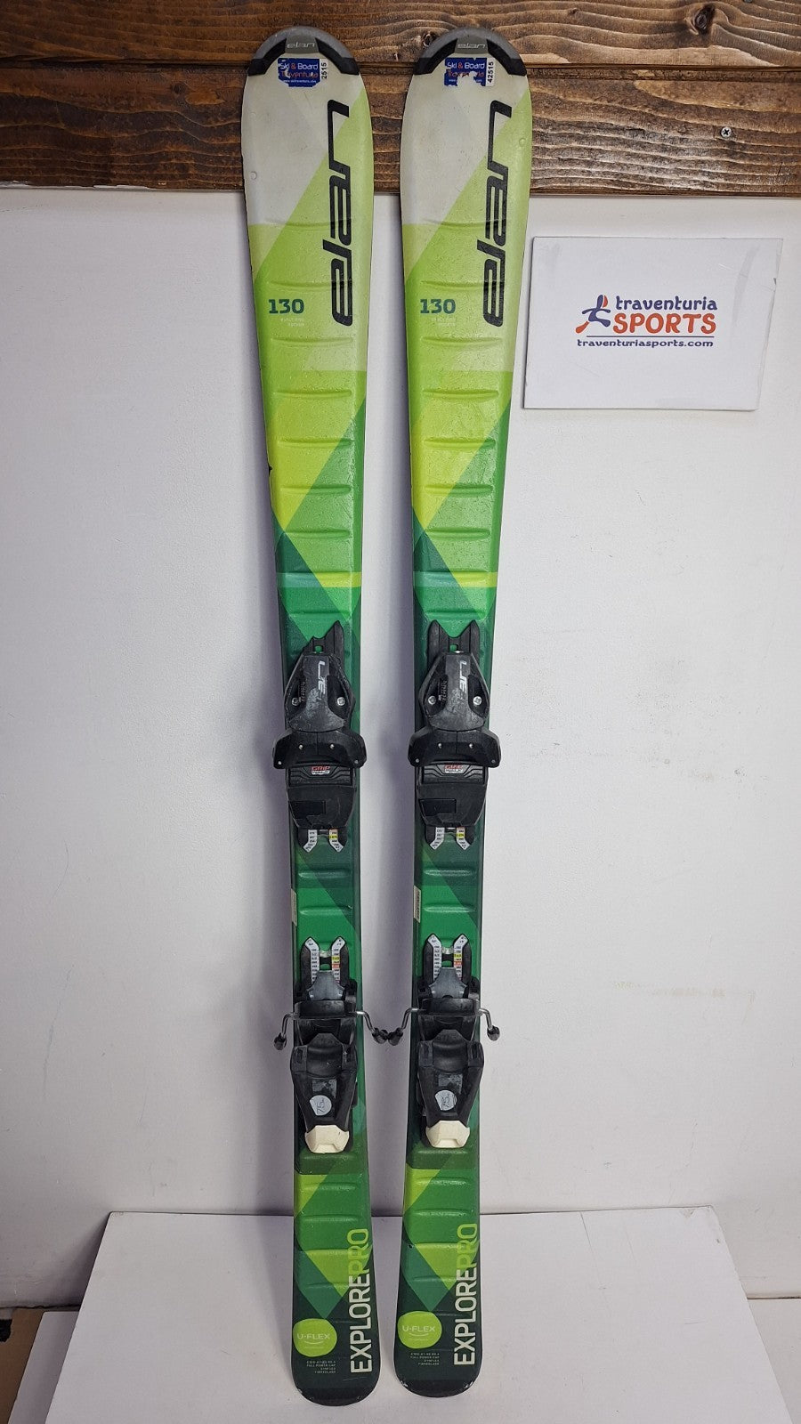 Elan Explore Pro 130 Ski + Elan 7.5 Bindings Winter Sport Fun