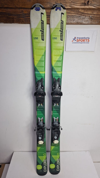Elan Explore Pro 130 Ski + Elan 7.5 Bindings Winter Sport Fun