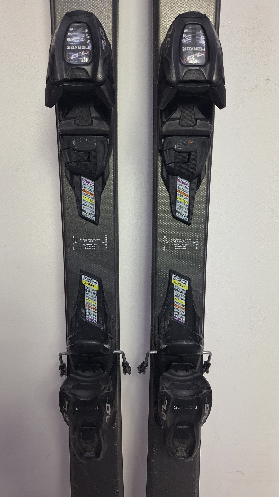 K2 Indy 136cm Ski + Marker 4.5 Bindings Winter Sport