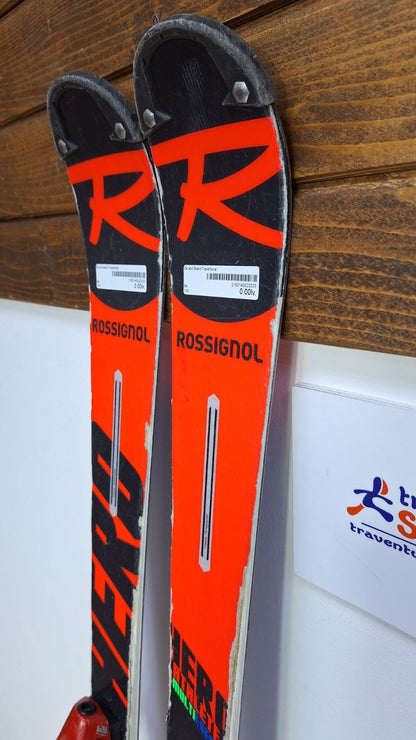 Sci Rossignol Hero Athlete Multievent 134 cm + attacchi Atomic 7.5 Inverno Neve
