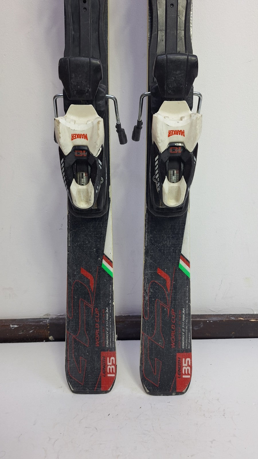 Nordica Dobermann GS WC JR 135 cm Ski + Marker 10 Bindungen Fun Winter Sport