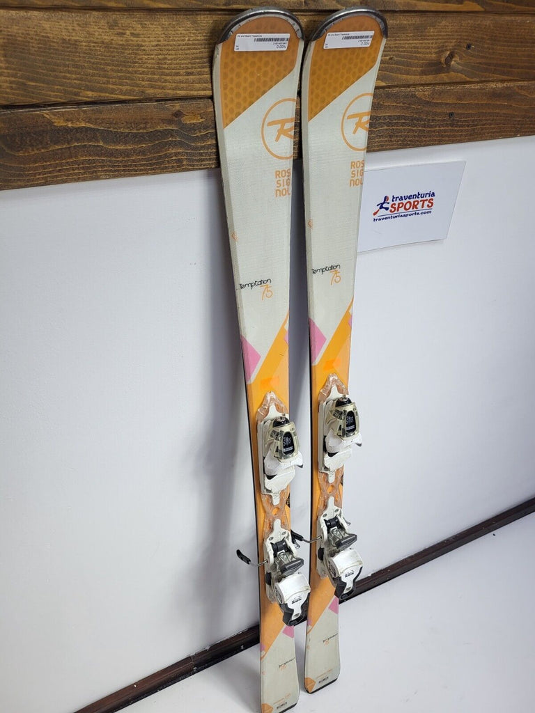 Rossignol Temptation 75 152cm Ski + Look 10 Bindings Winter Adventure –  Traventuria Sports
