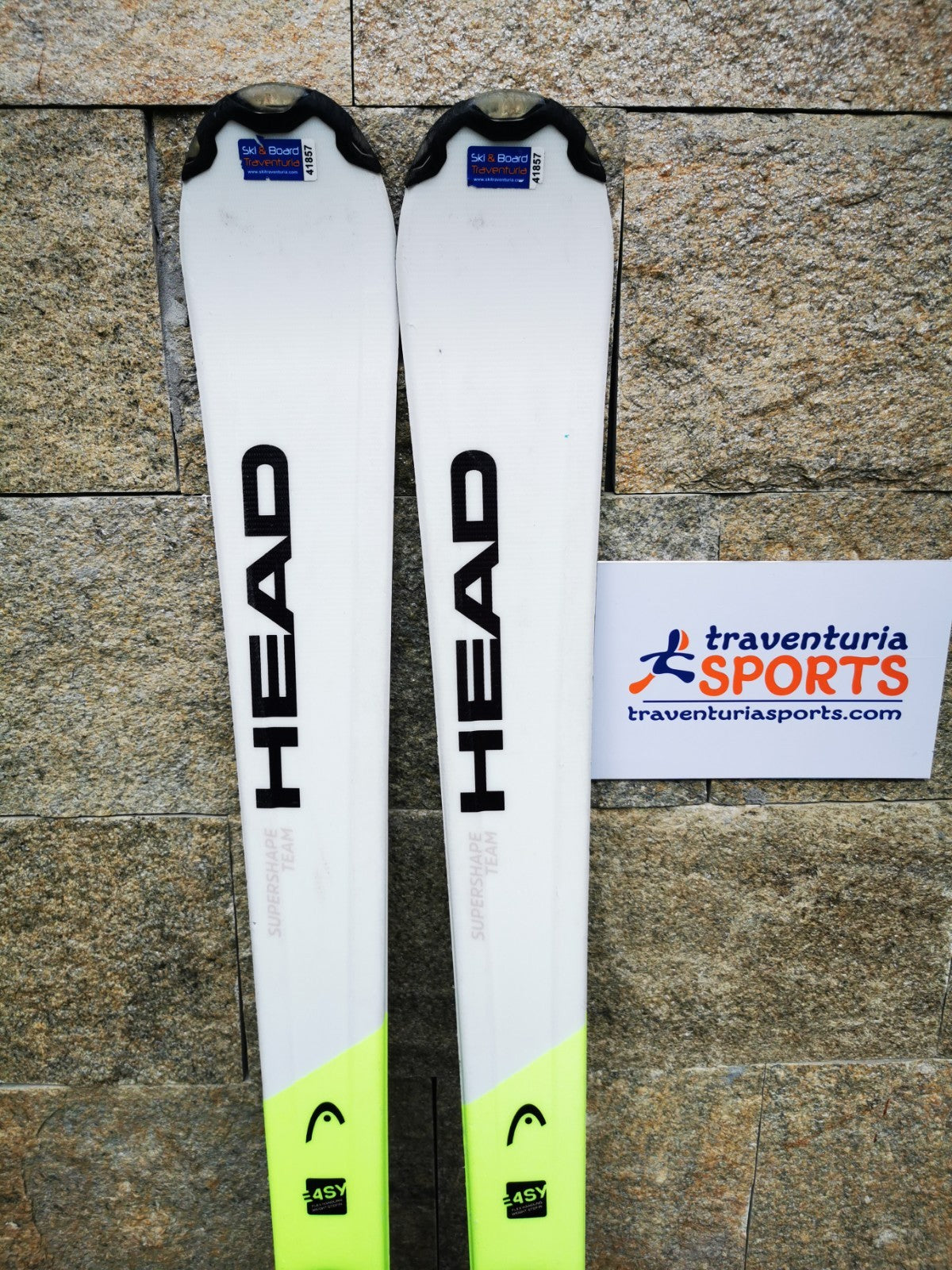 HEAD Supershape Team Easy 157cm  Ski + Tyrolia BYS 10 Bindings  Winter Sport BSL