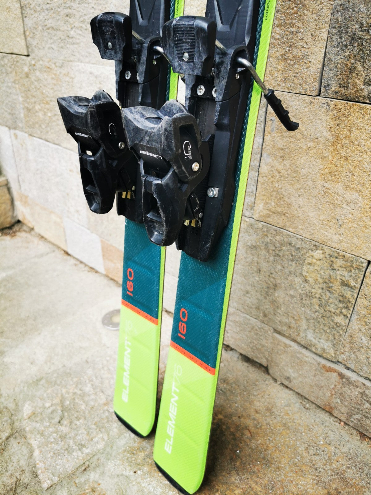 Elan Element 76 160cm  Ski + Elan ESP 10 Bindings Adventure Winter Sport
