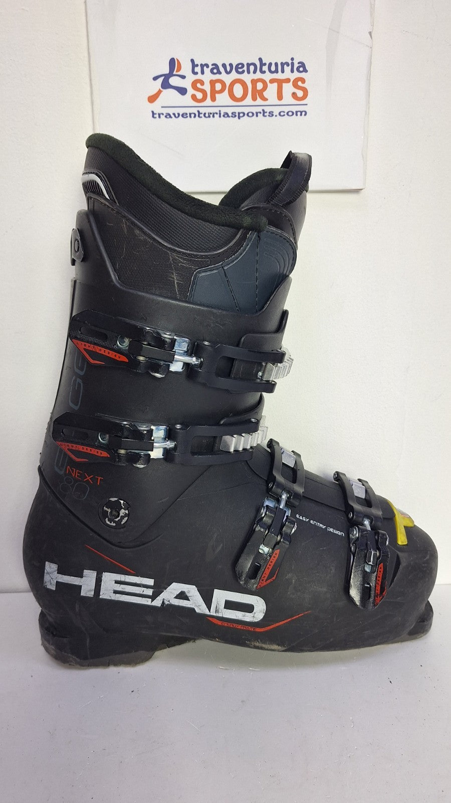 Scarponi da sci HEAD Next Edge B.Y.S. 80 (EU 45; UK 10 1/2; Mondo 290) Divertimento invernale