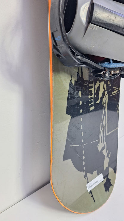 Rossignol Scan 135cm + Attacchi Burton S Sport Divertimento Invernale All Mountain Outdoor