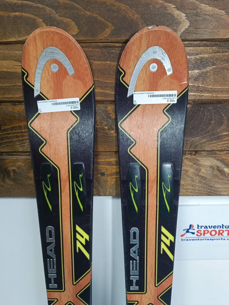 2016 HEAD I.Peak 74 FLR 163 cm Ski + Tyrolia 11 Bindings Winter
