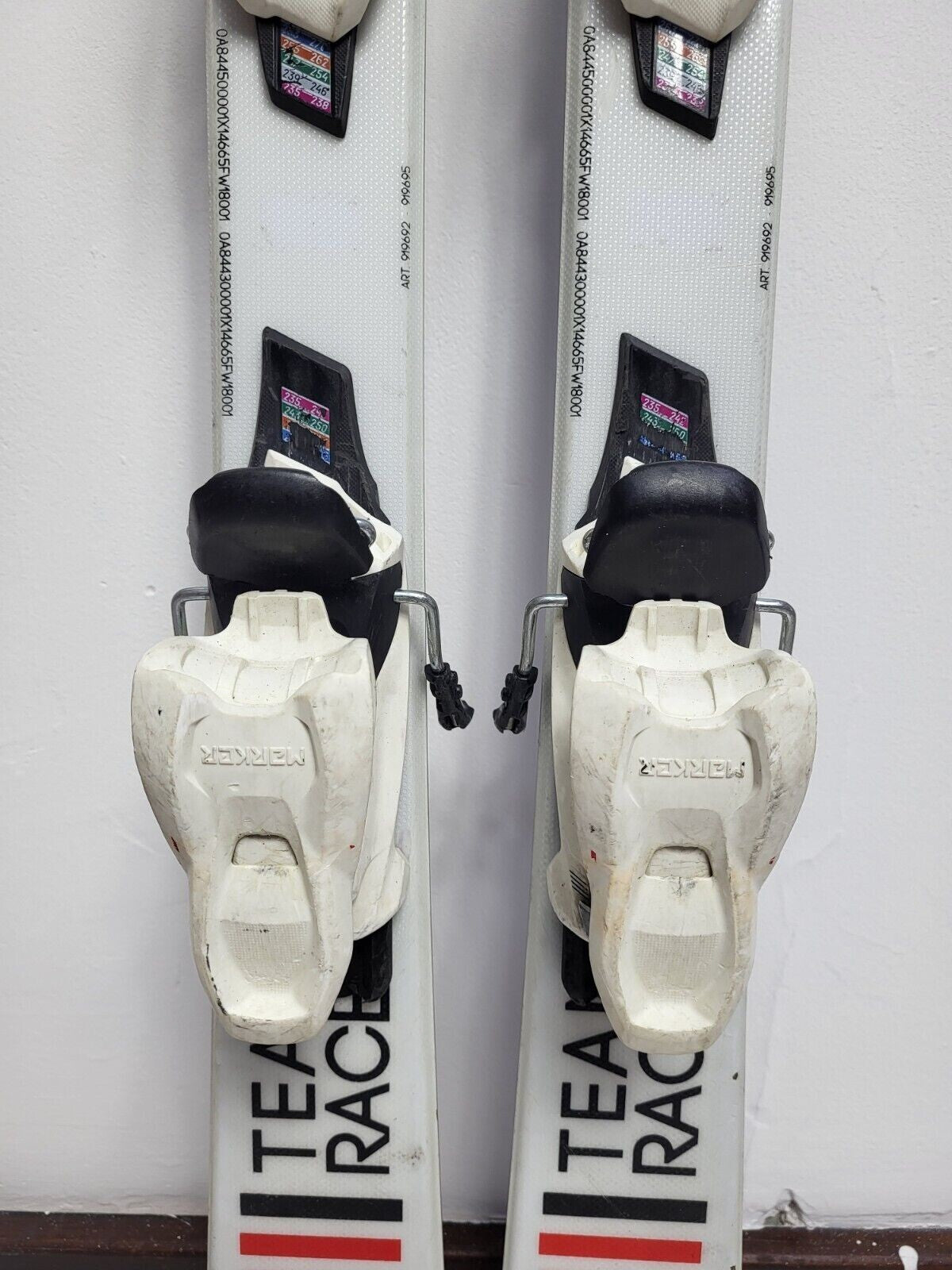 Sci Nordica Team Race 110 cm + attacchi Marker 7 Sport Winter Fun