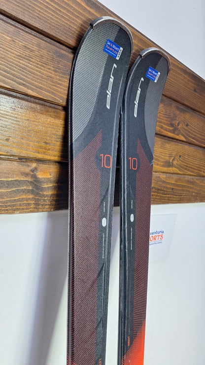 Elan Amphibio 10 168cm Ski + Elan EL 10  Bindings Winter Adventure Outdoor