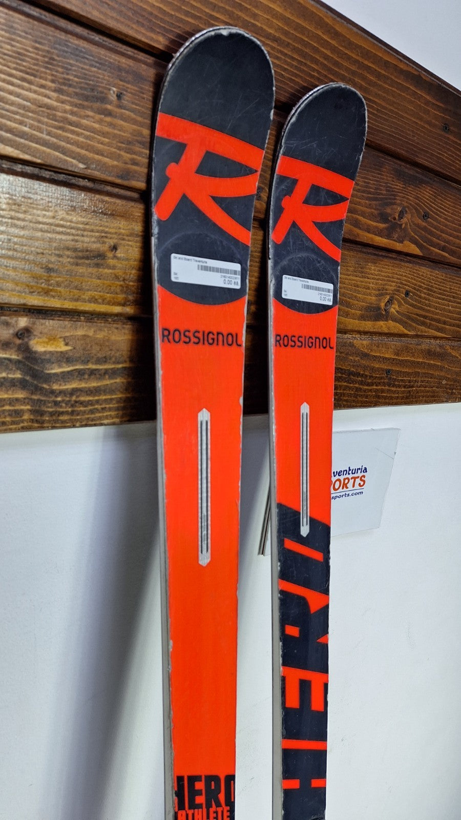Rossignol Hero FIS GS Pro 165 cm Ski + Rossignol 7 Bindungen Winterspaß Schnee