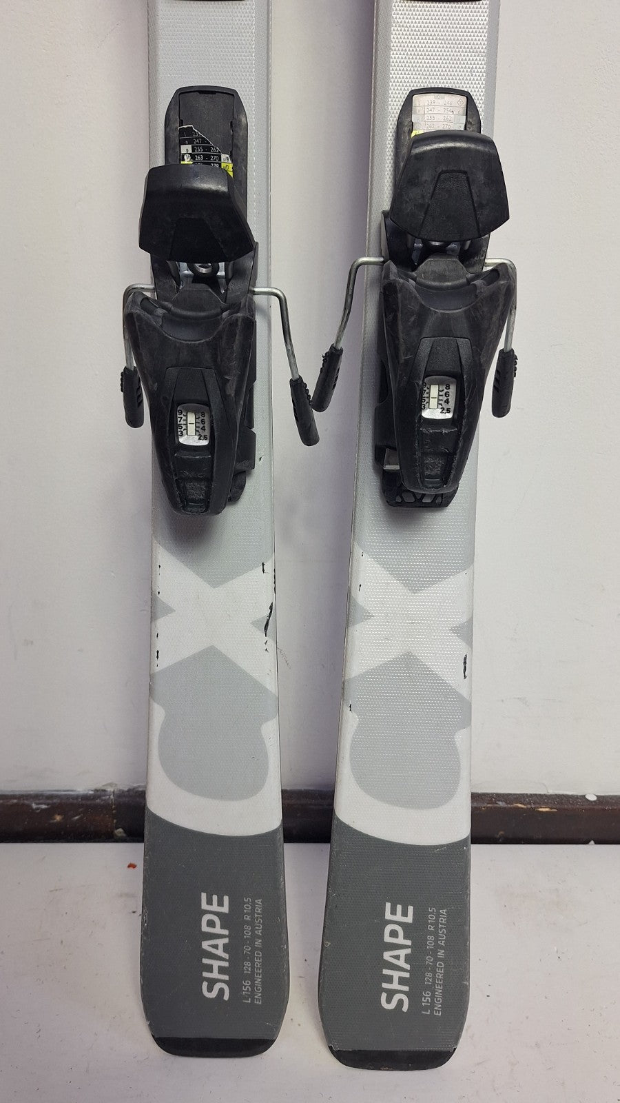 HEAD Shape CX 156cm  Ski + Tyrolia SP 9 Bindings Winter Sport Fun Snow