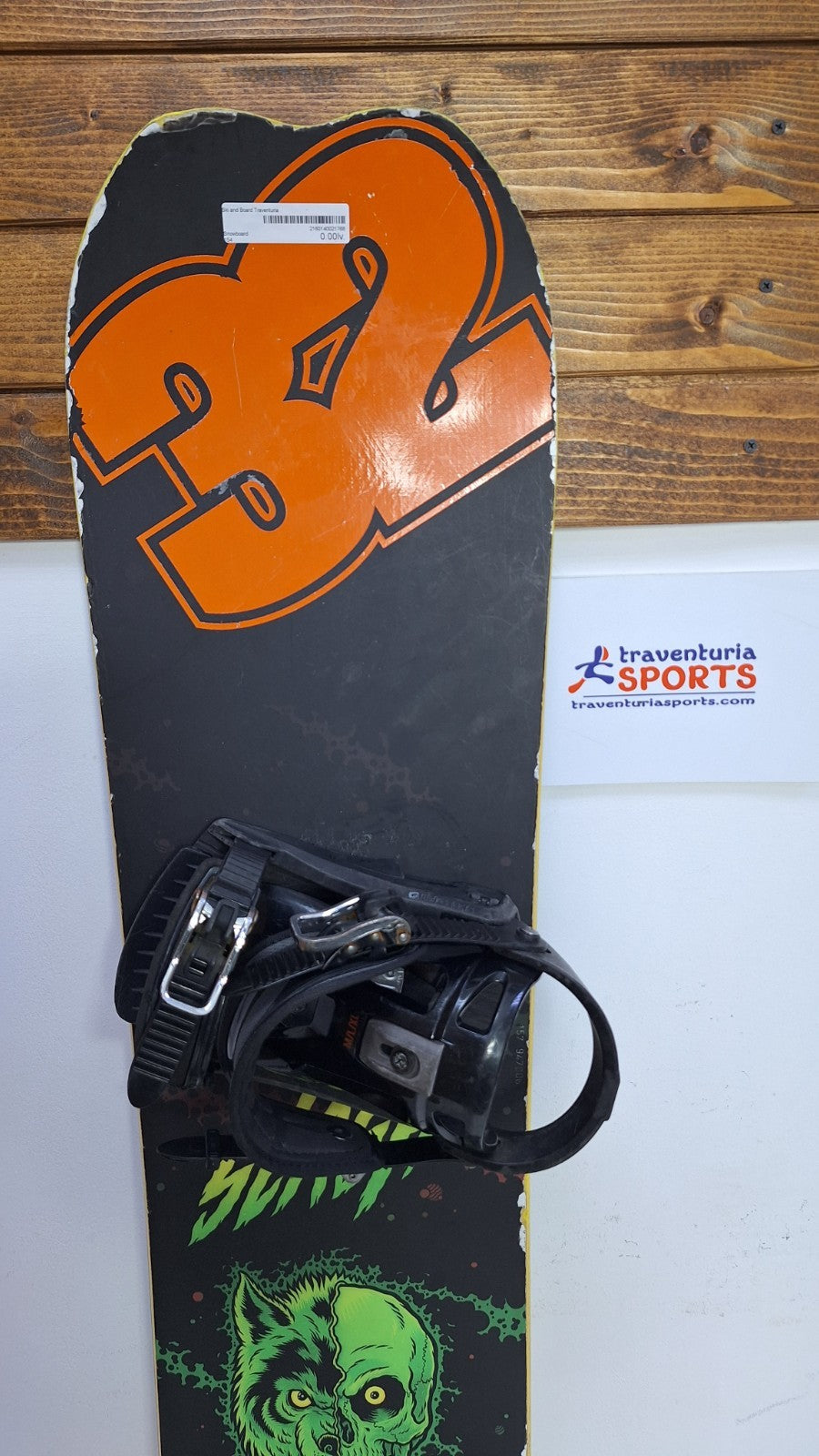 Snowboard Slash Spectrum 154 cm + attacchi Speedfit L Sport invernali sulla neve