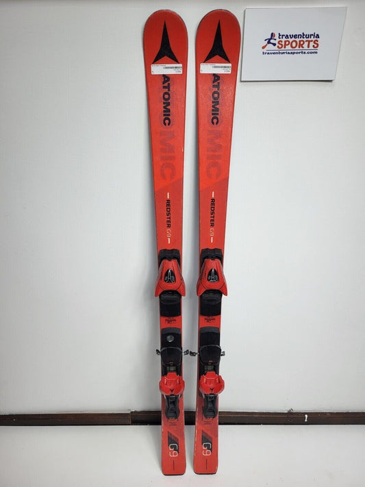 Atomic Redster G9 131 cm Ski + Atomic 7.5 Bindungen Wintersport Outdoor