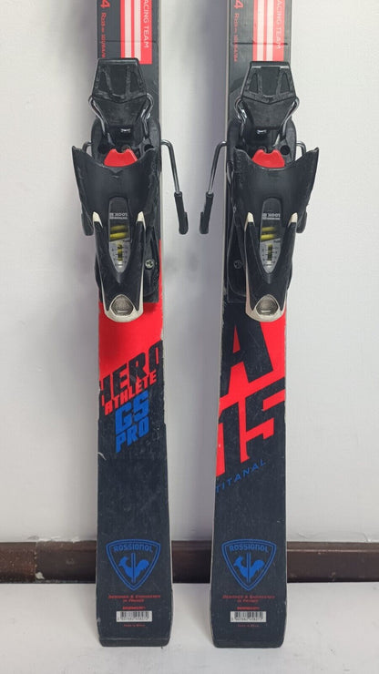 Rossignol Hero FIS GS Pro 144 cm Ski + Look 10 Bindings Winter Fun Snow