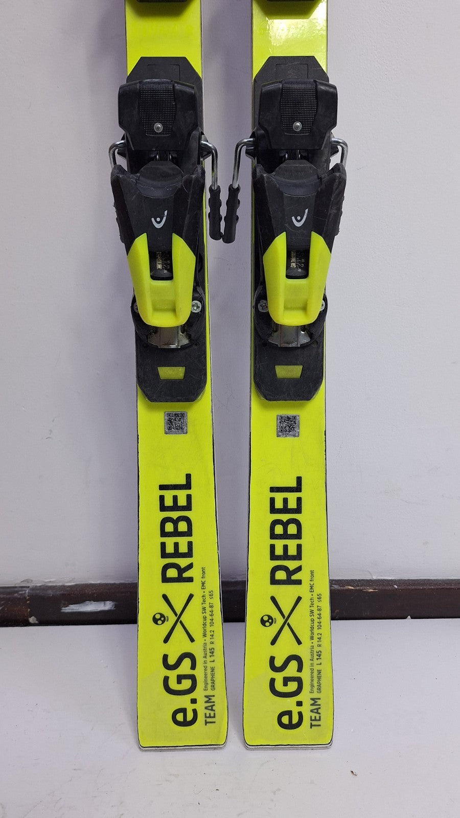Sci Head World Cup Rebels e.GS 145 cm + attacchi HEAD 9 Sport invernali Neve