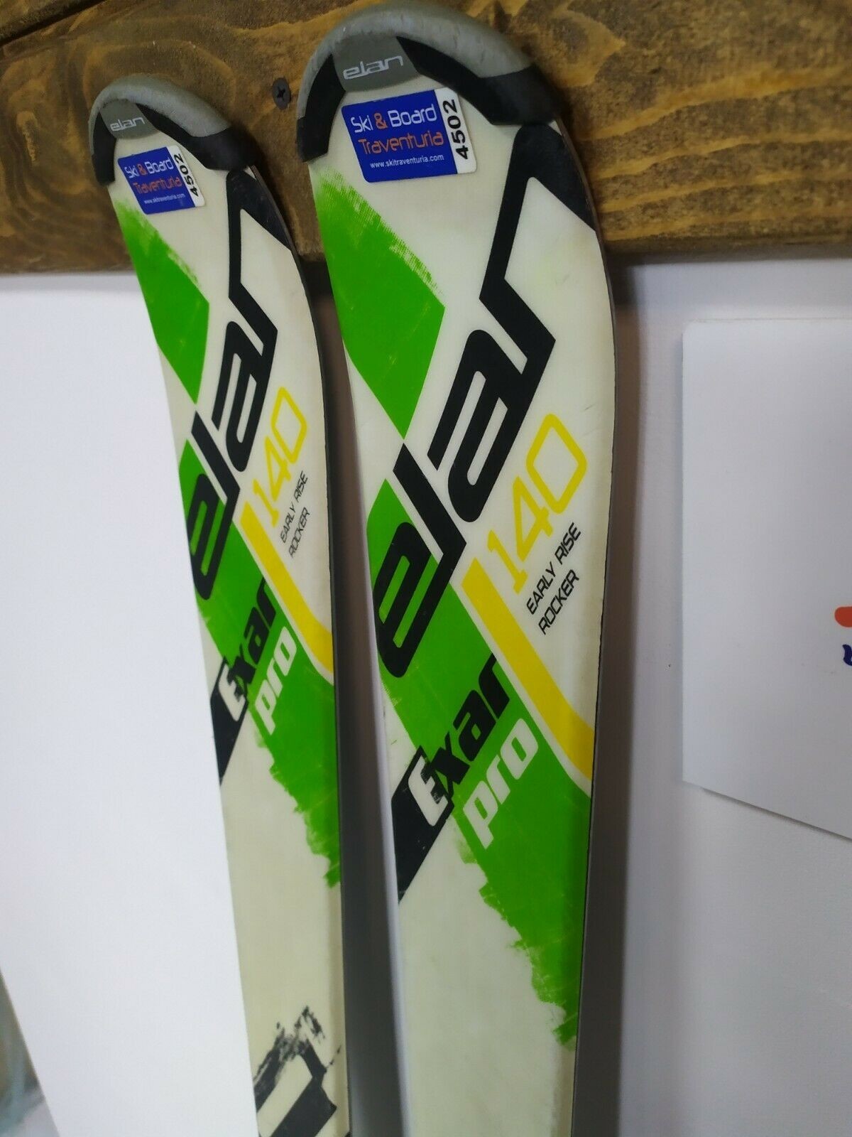 Elan Exar Pro 140 cm Ski + NEW Tyrolia 7.5 Bindings Sport Snow Winter Fun