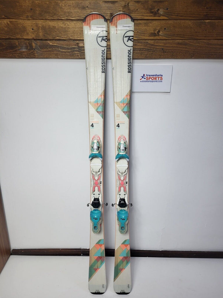 Rossignol Famous 156 cm Ski + Look 10 Bindings Winter Fun Snow