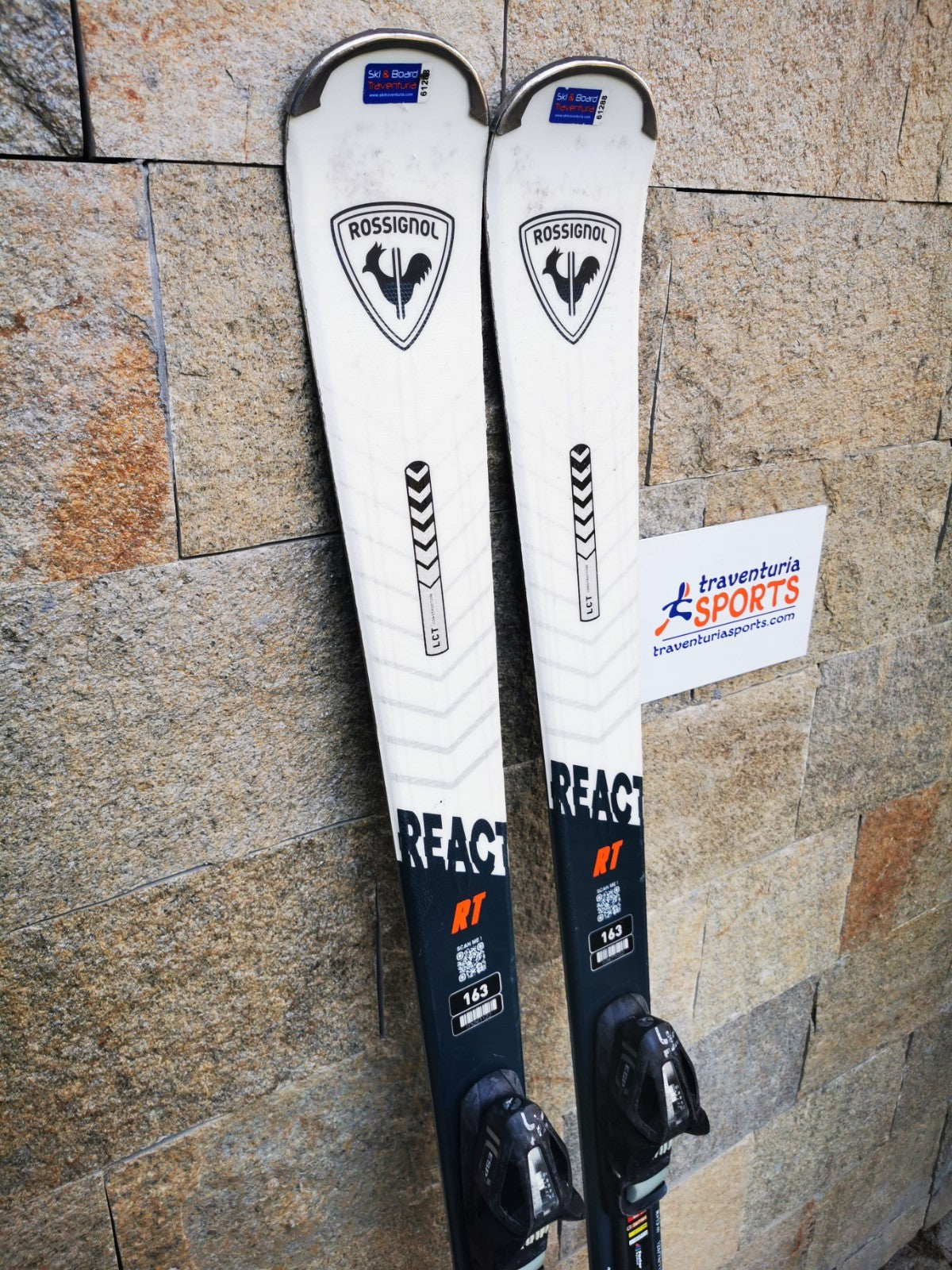 Rossignol REACT RT 163cm  Ski + Elan 10 Bindings Winter Sport Fun