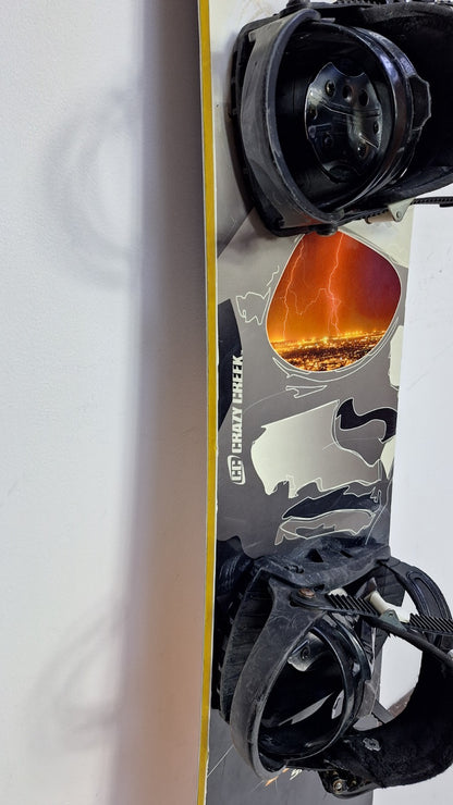 Crazy Creek Rave 152 cm + attacchi Speedfit L per avventure sulla neve invernale