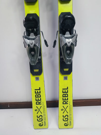Head World Cup Rebels e.GS  145 cm Ski + HEAD 10 Bindings Winter Sport Snow